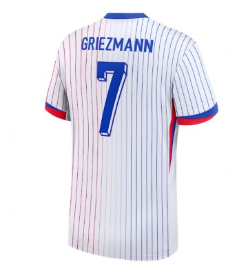 Frankrig Antoine Griezmann #7 Replika Udebanetrøje EM 2024 Kortærmet